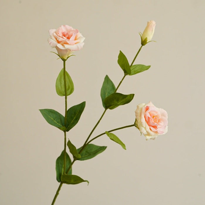 Real Touch Lisianthus Rose (3 Bloom)