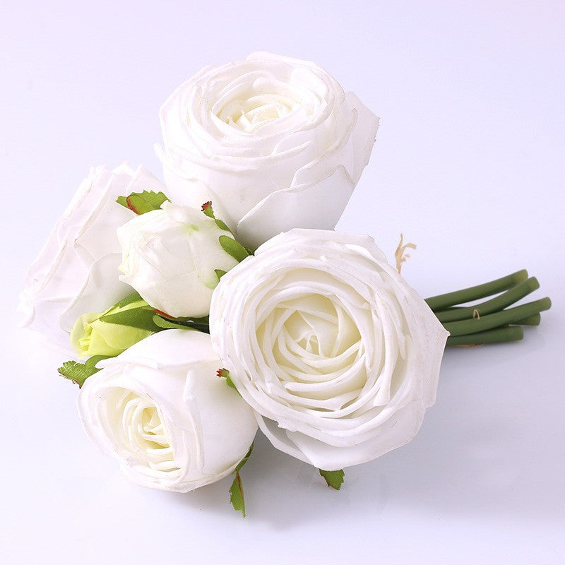 Real Touch Moisty Wedding Rose Bouquet