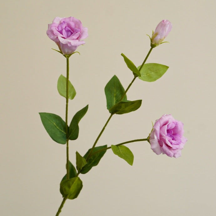 Real Touch Lisianthus Rose (3 Bloom)