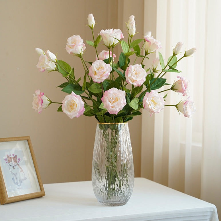 Real Touch Lisianthus Rose (3 Bloom)